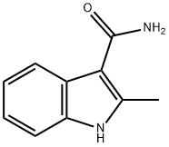 2-甲基吲哚-3-甲酰胺, 67242-60-8, 结构式