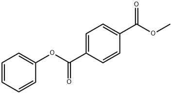 methyl phenyl terephthalate  Structure