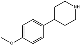 4-(4-METHOXYPHENYL)PIPERIDINE Struktur