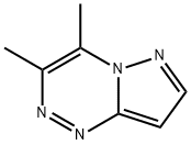 3,4-Dimethylpyrazolo[5,1-c][1,2,4]triazine Struktur