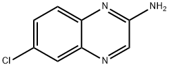 2-Quinoxalinamine,  6-chloro- Structure
