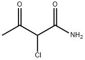 2-chloroacetoacetamide Struktur