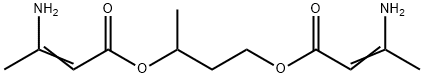 1-methylpropane-1,3-diyl bis(3-aminobut-2-enoate)|
