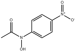 N-acetyl-4-nitrophenylhydroxylamine 结构式