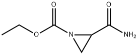 1-Aziridinecarboxylicacid,2-(aminocarbonyl)-,ethylester(9CI) Structure