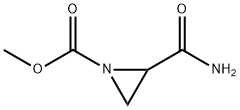 1-Aziridinecarboxylicacid,2-(aminocarbonyl)-,methylester(9CI) Structure