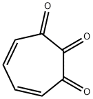 4,6-Cycloheptadiene-1,2,3-trione Structure