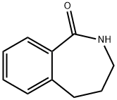 2,3,4,5-テトラヒドロ-ベンゾ[C]アゼピン-1-オン 化学構造式