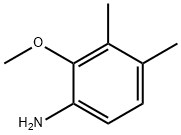Benzenamine,  2-methoxy-3,4-dimethyl- 结构式
