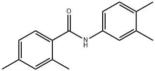 Benzamide, N-(3,4-dimethylphenyl)-2,4-dimethyl- (9CI) Structure