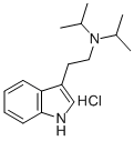 N,N-Diisopropyltryptaminehydrochloride Structure