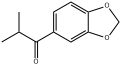 3',4'-Methylenedioxyisobutyrophenone 结构式