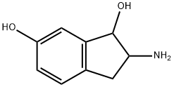 2-Amino-1,6-indanediol Structure
