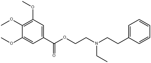 3,4,5-Trimethoxybenzoic acid 2-[ethyl(phenethyl)amino]ethyl ester|