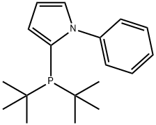 2-(二叔丁基膦)-1-苯基吡咯 结构式