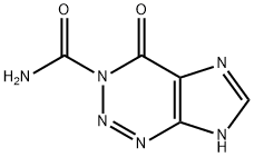 3H-Imidazo[4,5-d]-1,2,3-triazine-3-carboxamide,  4,5-dihydro-4-oxo-  (9CI) 结构式