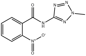 Benzamide, N-(2-methyl-2H-tetrazol-5-yl)-2-nitro- (9CI) Structure