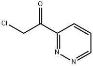 Ethanone, 2-chloro-1-(3-pyridazinyl)- (9CI) Struktur
