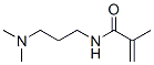 N-[(dimethylamino)propyl]methacrylamide Structure