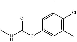 CARBAMICACID,METHYL-,4-CHLORO-3,5-XYLYLESTER Struktur