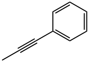 1-フェニル-1-プロピン 化学構造式