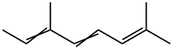 2,6-DIMETHYL-2,4,6-OCTATRIENE Structure