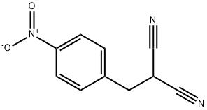 2-(4-硝基苄基)丙二腈 结构式