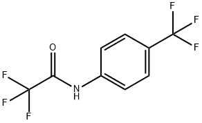 AcetaMide, 2,2,2-trifluoro-N-[4-(trifluoroMethyl)phenyl]- Structure
