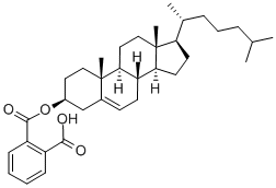 CHOLESTEROL HYDROGEN PHTHALATE Structure