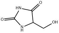 2,4-Imidazolidinedione, 5-(hydroxymethyl)- (9CI) Structure