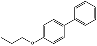 4-N-PROPYLOXYBIPHENYL 化学構造式