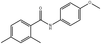 Benzamide, N-(4-methoxyphenyl)-2,4-dimethyl- (9CI) Structure