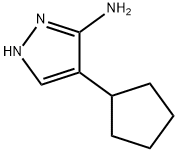 4-环戊基-5-氨基-1H-吡唑, 673475-75-7, 结构式