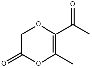 1,4-Dioxin-2(3H)-one, 5-acetyl-6-methyl- (9CI) 结构式