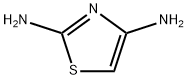 1,3-チアゾール-2,4-ジアミン, HCL 化学構造式