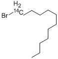 1-BROMODODECANE, [1-14C] Structure