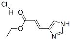 ethyl 3-(1H-imidazol-4-yl)acrylate monohydrochloride Structure