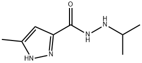 N'-(1-Methylethyl)-5-methyl-1H-pyrazole-3-carbohydrazide Structure