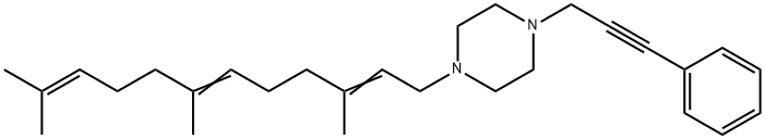 67361-27-7 1-(3-Phenyl-2-propynyl)-4-(3,7,11-trimethyl-2,6,10-dodecatrienyl)piperazine