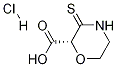 3-ThioMorpholinecarboxylic acid, hydrochloride, (R)- Struktur
