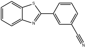 3-Benzothiazol-2-yl-benzonitrile,67362-99-6,结构式