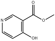 4-ヒドロキシニコチン酸メチル 化学構造式
