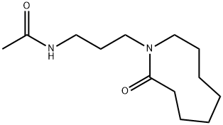 N-[3-(Octahydro-2-oxo-1H-azonin-1-yl)propyl]acetamide Structure