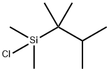 DIMETHYLTHEXYLSILYL CHLORIDE Structure