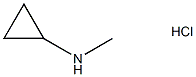 N-甲基环丙胺盐酸盐,67376-94-7,结构式
