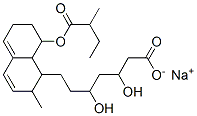 3,5-Dihydroxy-7-[2-methyl-8-(2-methylbutyryloxy)-1,2,6,7,8,8a-hexahydronaphthalen-1-yl]heptanoic acid sodium salt|