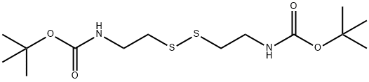 ジ-BOC-シスタミン 化学構造式