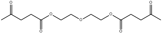Bis(4-oxopentanoic acid)oxybisethylene ester Struktur