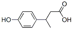 3-(4-hydroxyphenyl)butanoic acid Struktur