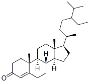 24-エチルコレスタ-4-エン-3-オン 化学構造式
